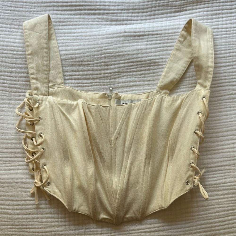 Danielle Guizio Classic Fitted Corset